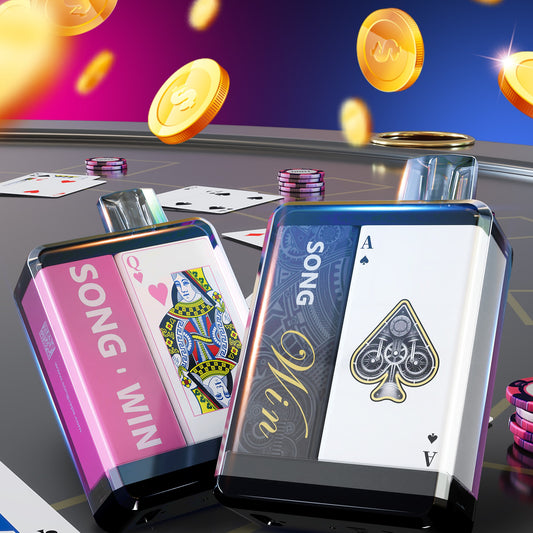 Song崧盒扑克系列一次性电子烟9000口-超过三十多种口味